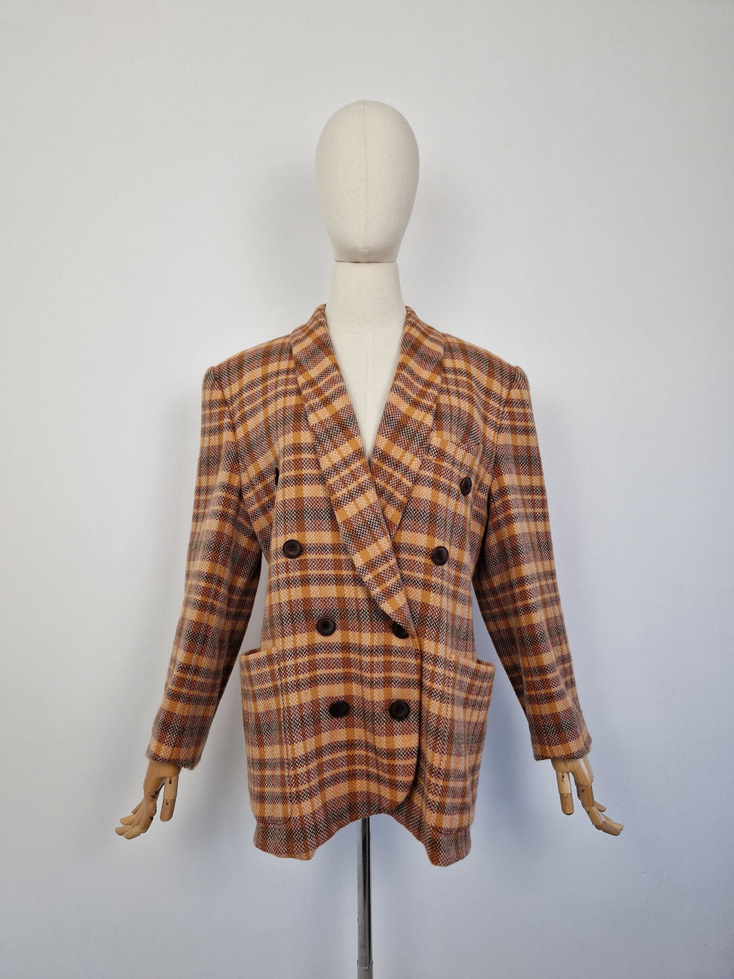 Vintage 80s Escada wool blazer