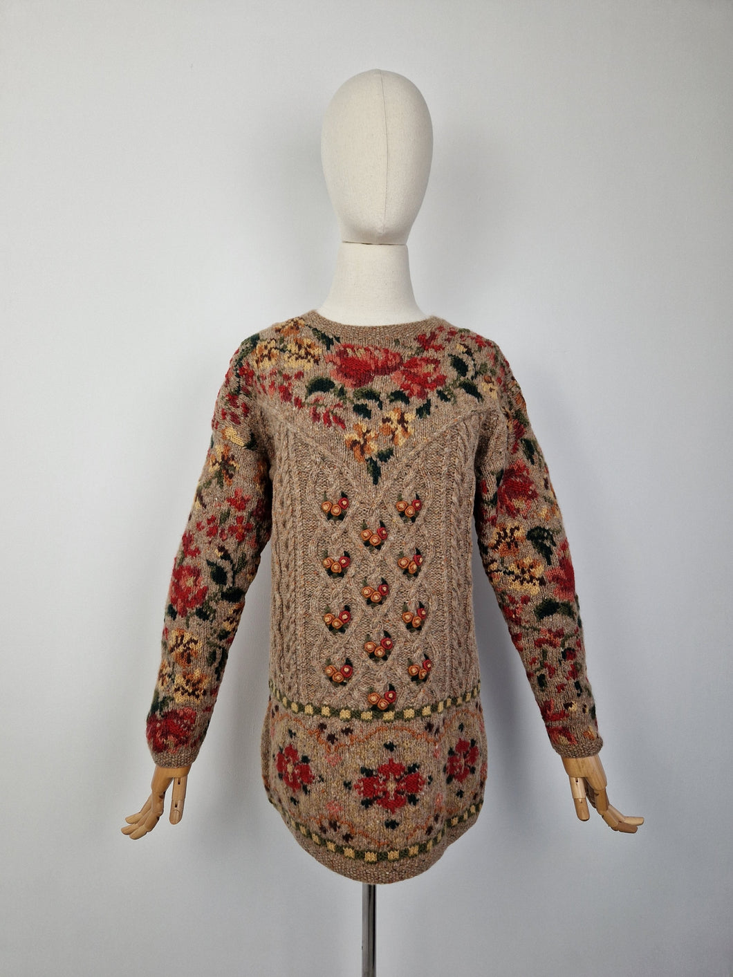 Vintage Laura Ashley wool jumper