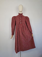 Load image into Gallery viewer, Vintage 70s/80s Laura Ashley smock corduroy dress
