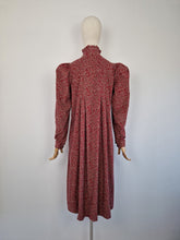 Load image into Gallery viewer, Vintage 70s/80s Laura Ashley smock corduroy dress

