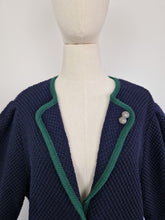 Load image into Gallery viewer, Vintage Austrian wool cardigan
