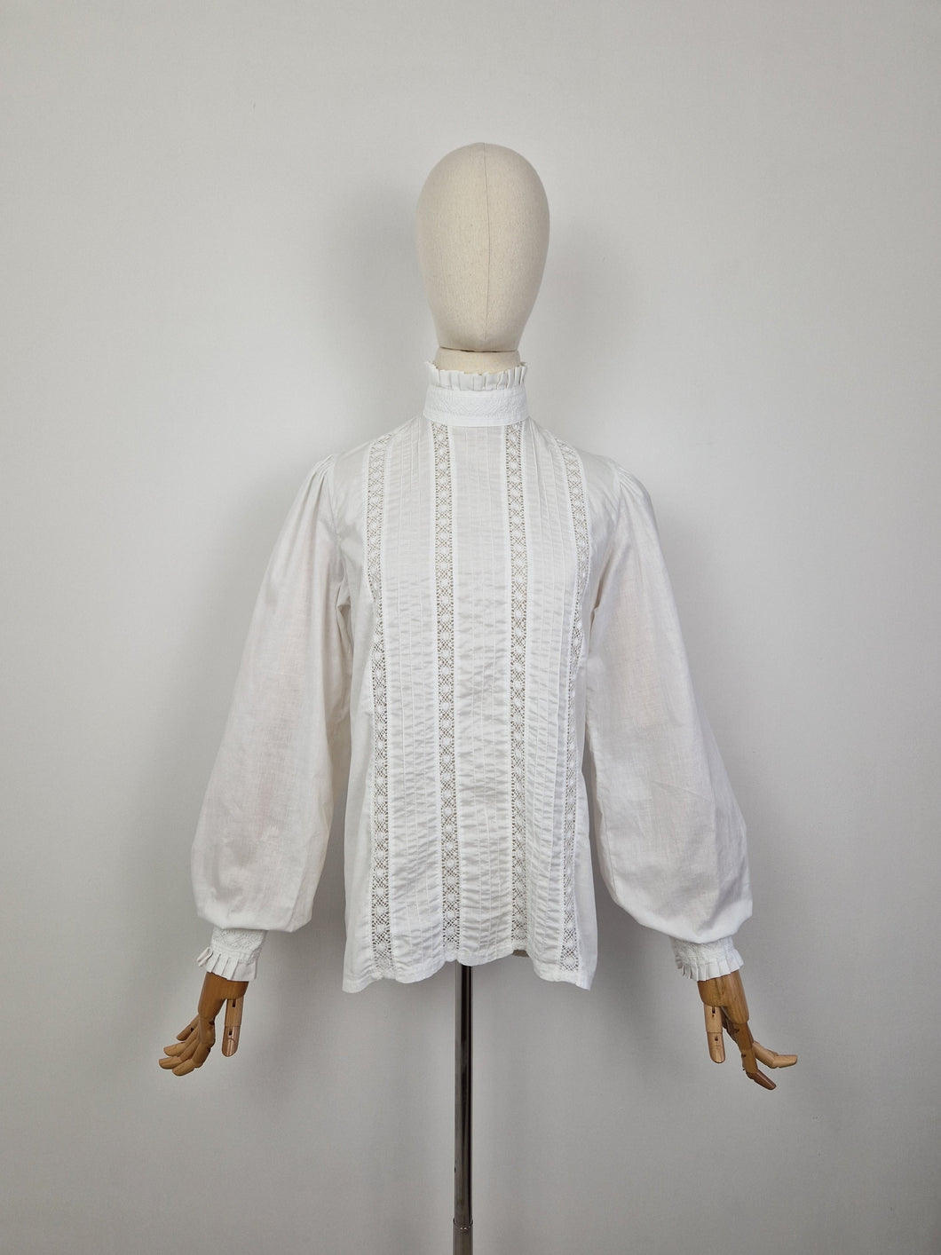 Vintage 80s Laura Ashley prairie blouse