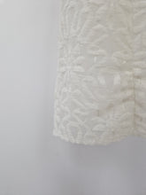 Load image into Gallery viewer, Vintage 70s white handmade dress
