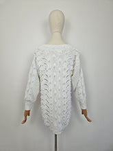 Load image into Gallery viewer, Vintage Laura Ashley white jumper
