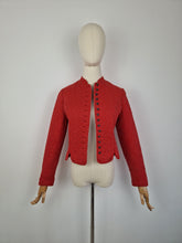 Load image into Gallery viewer, Vintage 70s Trachten quilted blazer

