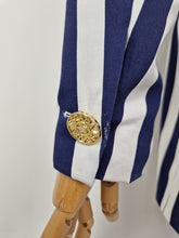 Load image into Gallery viewer, Vintage Escada striped cotton blazer
