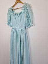 Load image into Gallery viewer, Vintage maxi ruffle dress
