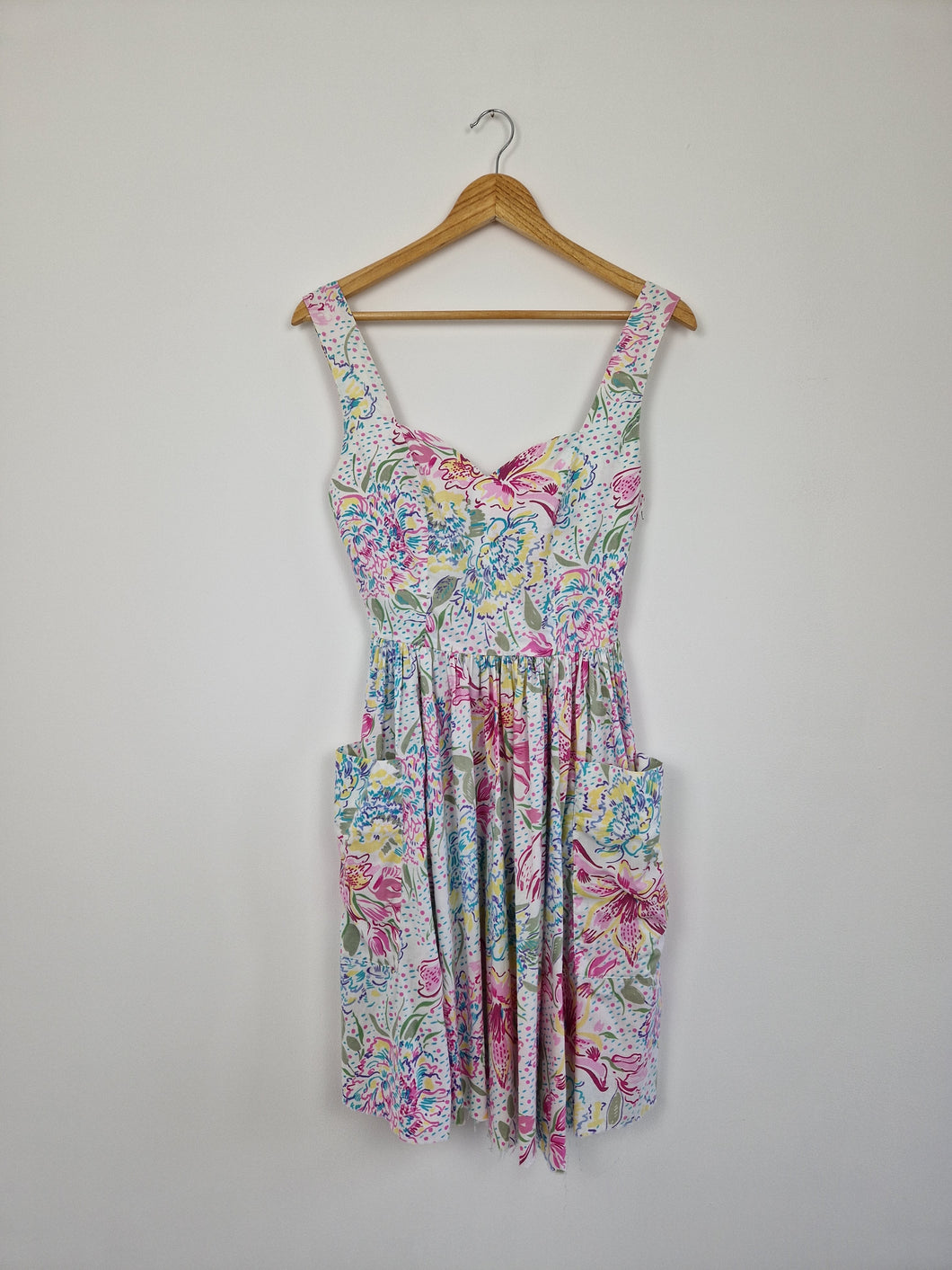 Vintage 80s Laura Ashley cotton sundress