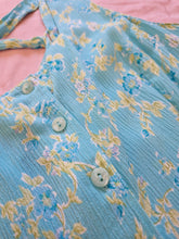 Load image into Gallery viewer, Vintage viscose floral dress
