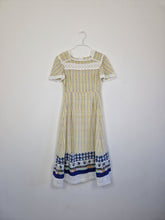 Load image into Gallery viewer, Vintage prairie cottagecore handmade dress
