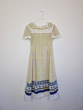 Load image into Gallery viewer, Vintage prairie cottagecore handmade dress
