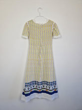 Load image into Gallery viewer, Vintage prairie cottagecore handmade dress
