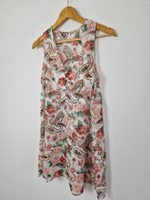 Load image into Gallery viewer, Vintage St Michael paisley and floral sheer tunic
