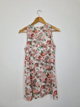 Load image into Gallery viewer, Vintage St Michael paisley and floral sheer tunic
