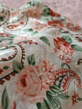 Load image into Gallery viewer, Vintage St Michael paisley and floral sheer tunic
