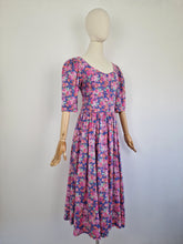 Load image into Gallery viewer, Vintage 80s Laura Ashley floral cotton dress
