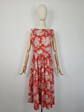 Load image into Gallery viewer, Vintage 80s Laura Ashley floral dress
