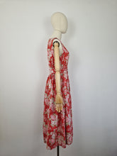 Load image into Gallery viewer, Vintage 80s Laura Ashley floral dress
