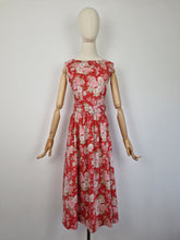 Load image into Gallery viewer, Vintage 80s Laura Ashley floral dress
