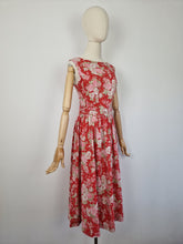 Load image into Gallery viewer, Vintage 80s Laura Ashley floral dress
