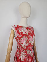 Load image into Gallery viewer, Vintage 80s Laura Ashley floral dress
