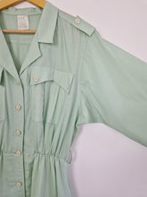 Load image into Gallery viewer, Vintage pistachio green dress
