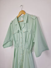 Load image into Gallery viewer, Vintage pistachio green dress
