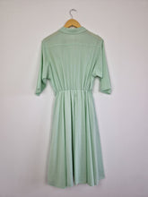 Load image into Gallery viewer, Vintage pistachio green dress
