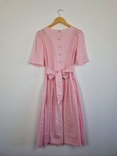 Load image into Gallery viewer, Vintage 80s Laura Ashley linen and cotton dress
