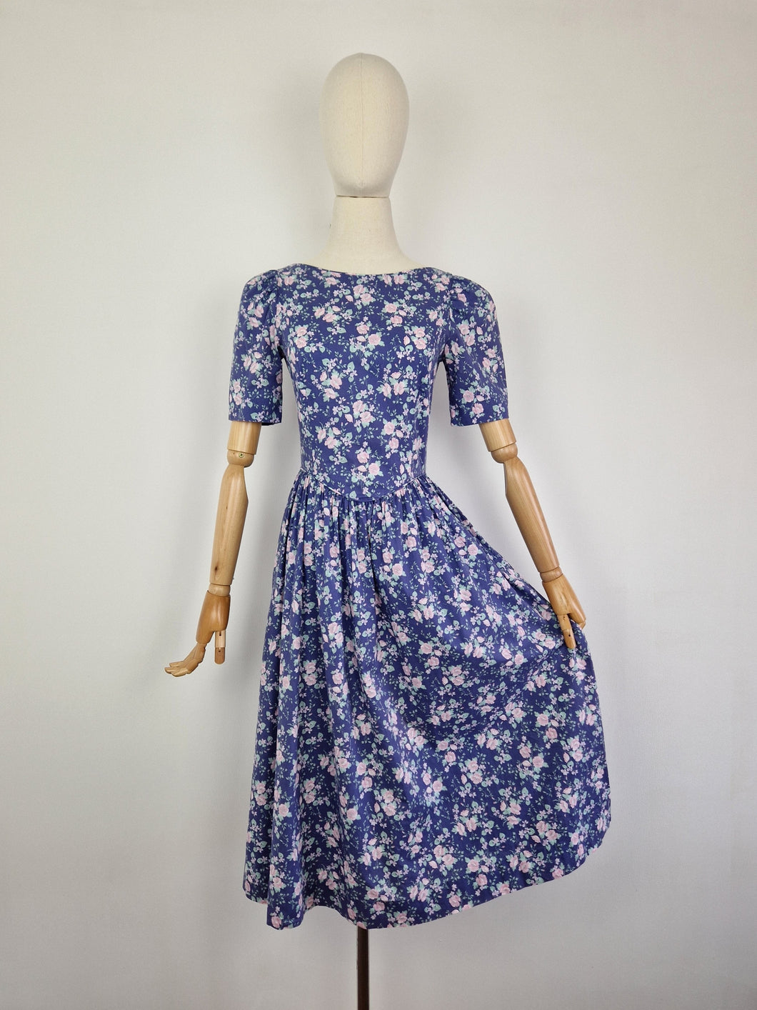 Vintage 80s Laura Ashley cotton dress