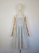 Load image into Gallery viewer, Vintage 80s St Michael pastel cotton sundress
