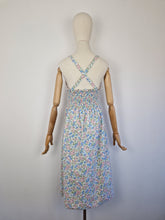 Load image into Gallery viewer, Vintage 80s St Michael pastel cotton sundress
