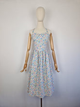 Load image into Gallery viewer, Vintage 80s St Michael pastel cotton sundress
