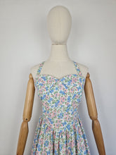 Load image into Gallery viewer, Vintage 80s St Michael pastel cotton sundress
