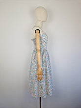 Load image into Gallery viewer, Vintage 80s St Michael pastel cotton sundress
