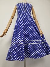 Load image into Gallery viewer, Vintage 80s polka dot sundress
