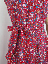 Load image into Gallery viewer, Vintage 80s cotton paisley and floral sundress
