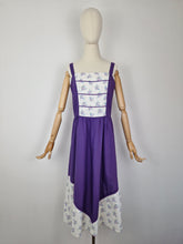 Load image into Gallery viewer, Vintage purple sundress
