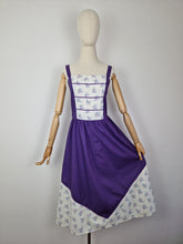 Load image into Gallery viewer, Vintage purple sundress
