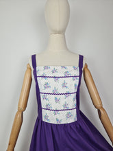 Load image into Gallery viewer, Vintage purple sundress
