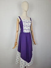 Load image into Gallery viewer, Vintage purple sundress
