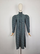 Load image into Gallery viewer, Vintage 80s Laura Ashley cotton smock dress
