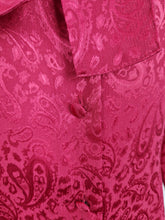 Load image into Gallery viewer, Vintage 80s St Michael pussy bow paisley blouse
