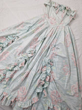 Load image into Gallery viewer, Vintage 80s Laura Ashley bo peep ballgown pastel cotton dress
