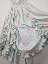 Load image into Gallery viewer, Vintage 80s Laura Ashley bo peep ballgown pastel cotton dress
