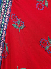 Load image into Gallery viewer, Vintage 70s Afghan embroidered cotton dress
