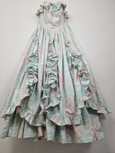 Load image into Gallery viewer, Vintage 80s Laura Ashley bo peep ballgown pastel cotton dress
