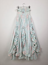 Load image into Gallery viewer, Vintage 80s Laura Ashley bo peep ballgown pastel cotton dress
