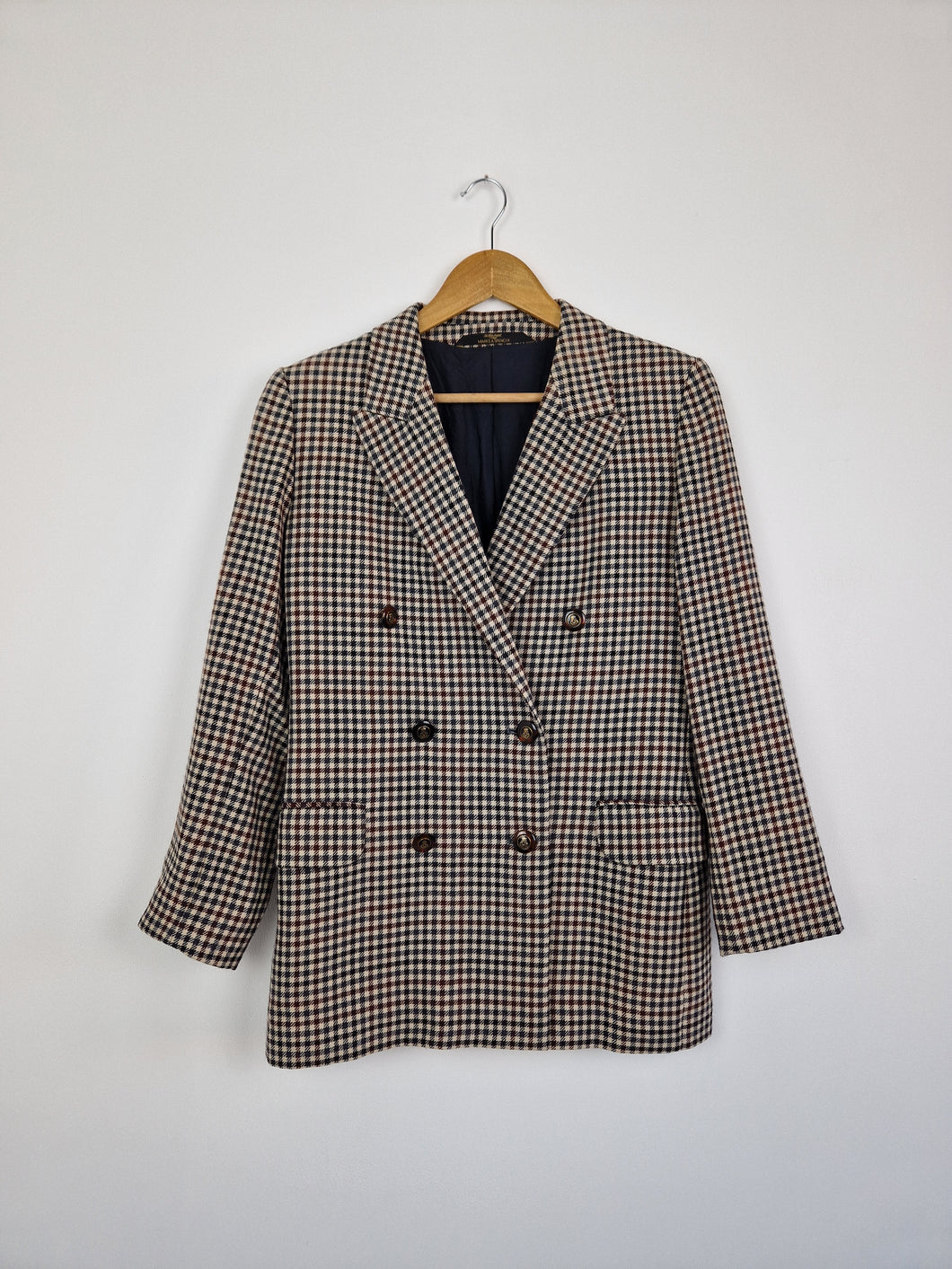 Vintage 90s pure new wool blazer