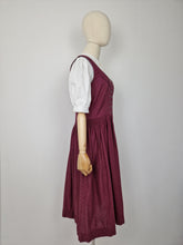 Load image into Gallery viewer, Vintage dirndl ditsy dress
